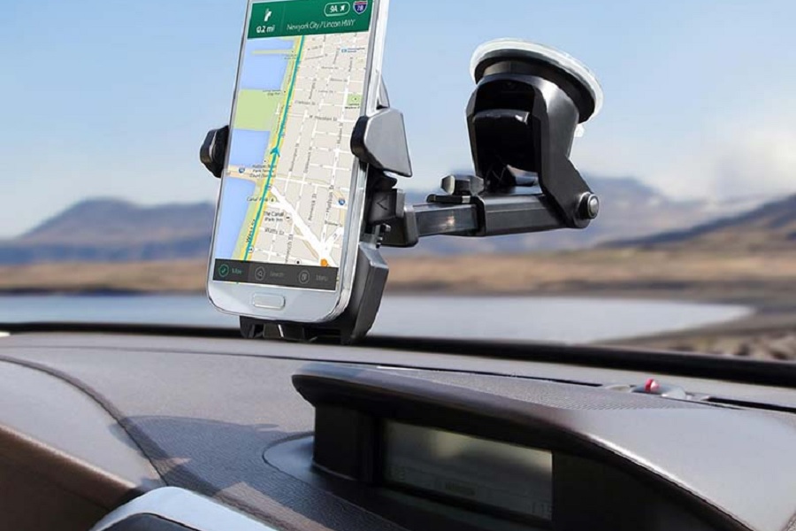 Kẹp điện thoại giúp đảm bảo an toàn trong quá trình lái xe
