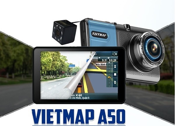 Sản phẩm camera hành trình Vietmap A50